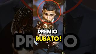 😨Il pallone d’oro è stato rubato calcio football sports vinicius realmadrid [upl. by Anaytat]