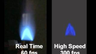 Turbulent Premixed Flame High Speed [upl. by Anirhtak]