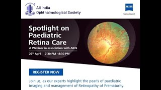 SPOTLIGHT ON PAEDIATRIC RETINA CARE [upl. by Froma144]