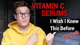 VITAMIN C SERUMS  5 Things I Wish I Had Known [upl. by Attenol]