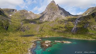 Beautiful Lofoten amp Nordland Norway  4K DRONE VIDEO [upl. by Longwood876]