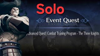 FGO Advanced Quest  The Three Knights  Herc Solo [upl. by Caruso]