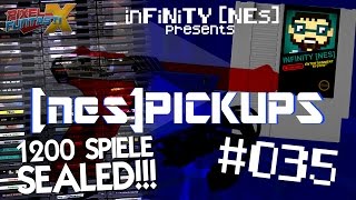 nesPICKUPS 035  1200 Spiele SEALED  PixelfuntastiX [upl. by Jeniffer]