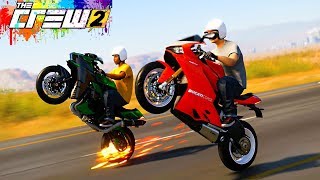 THE CREW 2  ПОКАТУШКИ НА DUCATI и KAWASAKI ОТ ПЕРВОГО ЛИЦА ДО НИАГАРСКОГО ВОДОПАДА [upl. by Airdnaid]