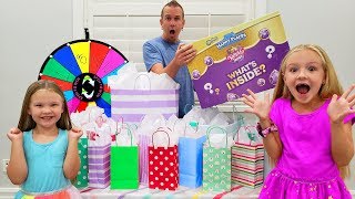 Mystery Wheel Picks Our Surprise Bags With Shopkins Happy Places Toys [upl. by Singer]