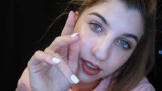 ASMR Tingly Hand Movements Shhh SkSkSk Gum Chewing  LoFi Friday [upl. by Perreault]