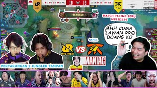 REAKSI LER MARSHA OZAWA LIAT RRQ VS ONIC GAME 1 REACTION STREAMER FNATIC ONIC vs RRQ HOSHI MPLIDS14 [upl. by Wagstaff]