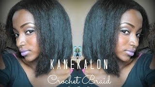 Kanekalon Crochet Braid Bob  Cutting amp Styling Tips [upl. by Idaline]