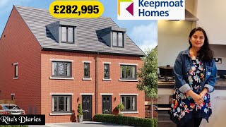 The Popular 3 bed family home from Keepmoat quotStratfordquot  House Tour UK  Show home Tour [upl. by Irovi]