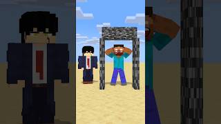 HELP Herobrine To Power Up And Break The Bedrock friendship shorts trending anime [upl. by Averat]