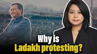 Why is Ladakh protesting  Faye DSouza [upl. by Ahsenahs]