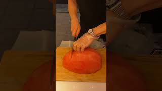 Amazing Korean Watermelon Cutting Skills shortsvideo [upl. by Gitel]