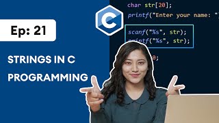 21 C Strings  C Programming For Beginners [upl. by Maleen789]