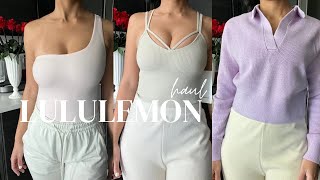 MASSIVE LULULEMON TRYON HAUL  SPRING 2024 ♥️ [upl. by Arramahs577]