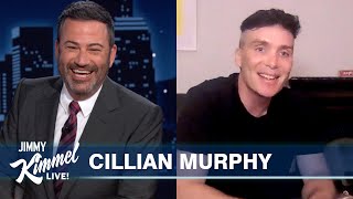 Cillian Murphy on A Quiet Place Part II Peaky Blinders Ending amp His Childhood Band [upl. by Yengac]