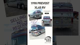 1998 Prevost XL45 RV  Purple Wave Auction [upl. by Greenman]