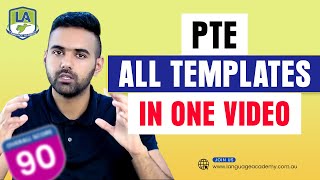 Proven PTE All Templates in one Video  Tips and Strategies  Language Academy PTE [upl. by Eerized765]