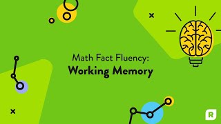 Math Fact Fluency Working Memory [upl. by Spiros]