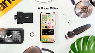 iPhone 15 Pro  TOP 10 ACCESSOIRES [upl. by Eleirbag]