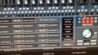 Saffire pro 40 problem dropout [upl. by Shandy701]