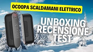 OCOOPA SCALDAMANI ELETTRICO  OCOOPA RECHARGEABLE HAND WARMER [upl. by Tsirhc]