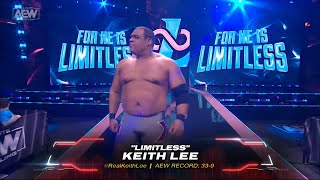 Keith Lee Entrance  AEW Collision November 25 2023 [upl. by Dimond]