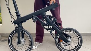 XIAOMI Electric foldable BIke Review [upl. by Aicelet8]