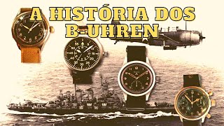 História dos Relógios Aviadores BUhren Fliegere um pouco mais de história militar [upl. by Stesha475]