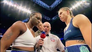 GWOAT CLARESSA SHIELDS VS SAVANNAH MARSHALL  FIGHT HIGHLIGHTS [upl. by Kralc]