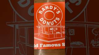 What’s your favorite donut from Randy’s Donuts donuts foodie shorts food yummy foodlover [upl. by Alikam]