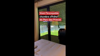 Voici lincroyable chambre dhôtel du Parc des Princes [upl. by Neleb567]