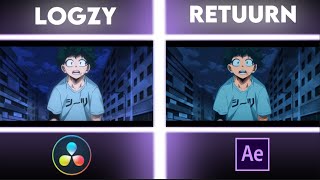 After Effects vs Davinci Resolve Retuurn Remake 1 [upl. by Airres329]