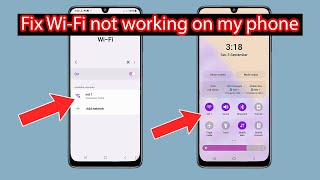 Fix wifi not working on Samsung phone but working on other devices [upl. by Earleen]