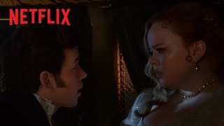 THE Carriage Scene  Bridgerton  Netflix [upl. by Shaper900]