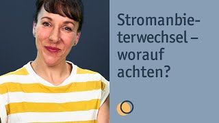 7 wichtige Punkte für euren Stromanbieterwechsel [upl. by Greer]