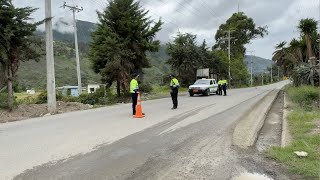 CTE busca evitar accidentes de los peregrinos al Cisne en la Cuenca  Loja [upl. by Hannasus]