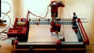 fischertechnik Einfacher Plotter mit Standardmotor [upl. by Sundstrom231]