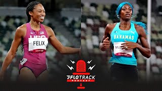 Can Allyson Felix Challenge MillerUibo In Olympic 400m Final Rematch [upl. by Odnomra648]