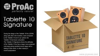 Unbox ProAc Tablette 10 Signature ลำโพงฟังเพลงระดับตำนาน by Piyanas team [upl. by On]