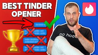 Best Tinder Openers in 2024 UPDATED Experiment Results [upl. by Fawnia]