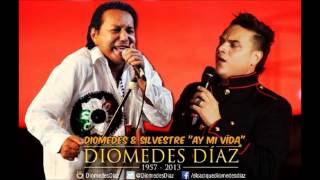 Ay la vida Diomedes Díaz amp Silvestre Dangond Editada en Estudio Via Vallenatoalcien [upl. by Landry]