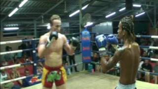 16 year old from Australia  1st fight  Phuket Thailand [upl. by Ahtekahs]