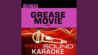 Grease Karaoke Lead Vocal Demo In the Style of Franki Valli [upl. by Attenauqa]