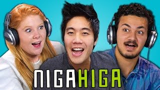 TEENS REACT TO NIGAHIGA RYAN HIGA [upl. by Oel]