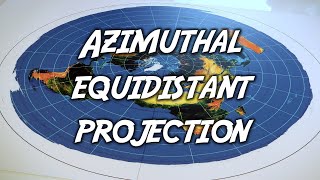 Azimuthal Equidistant Projection defined [upl. by Odnalro]