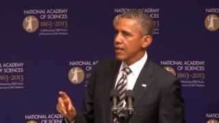 President Obama Stresses Importance of Science and Technology to the Nations Future [upl. by Kerri]