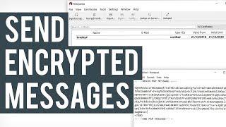 How To Use PGP Encryption  gpg4win Kleopatra Tutorial [upl. by Sirk655]