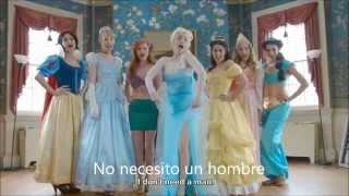 FROZEN MUSICAL PRINCESS  I don´t need a man No necesito un hombre [upl. by Netsuj]