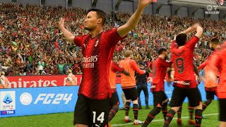 EA Sports FC 24  AC Milan Last Minute WINNER  CELEBRATION PS5 [upl. by Sewole]