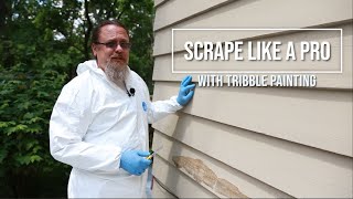 HOW TO FIX PEELING FLAKING PAINT  CHIPPED PAINT REPAIR [upl. by Ahserak922]